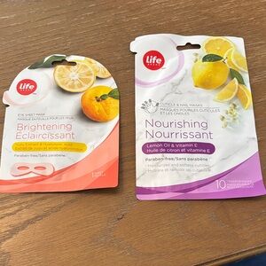 Brightening Eye Sheet Mask - Orange